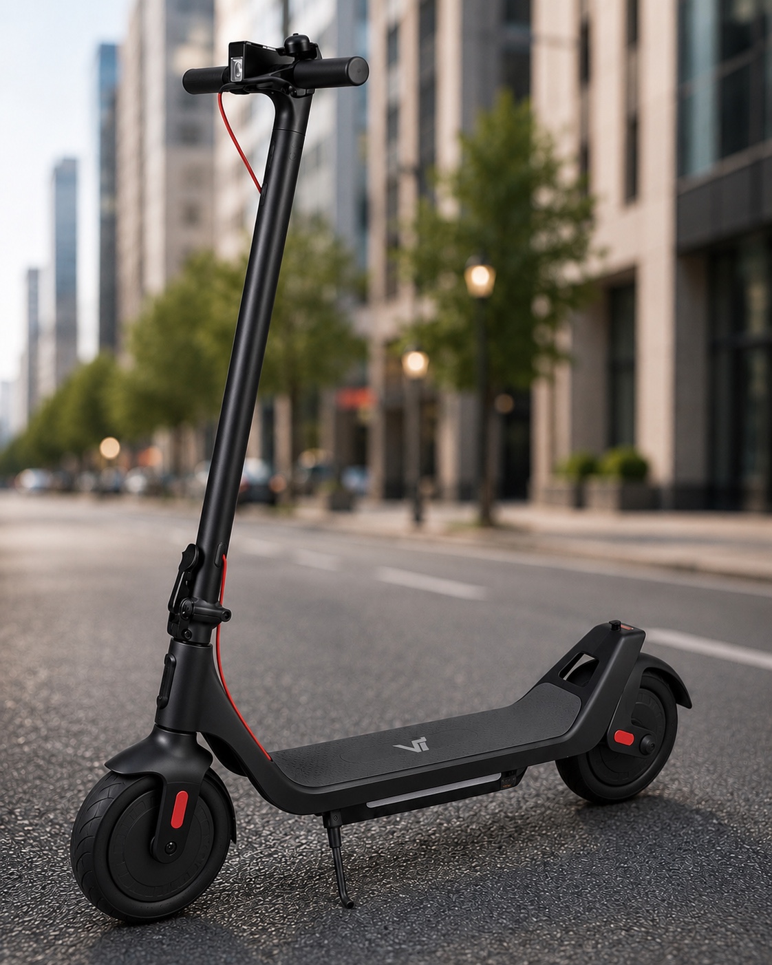 Ventra Kaze K1 standing electric scooter on a city street